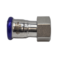 Пресс-фитинг с накидной гайкой MVI, 22x3/4" (нержавеющая сталь)