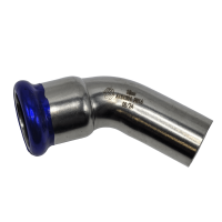 Пресс-угольник 45° ВН MVI, 108 (нержавеющая сталь)