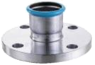 Переходный фитинг на фланцевое соединение MVI, 42 (нержавеющая сталь)