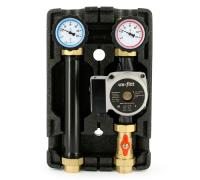 Насосная группа прямая, в теплоизоляции, с насосом Uni-Fitt GTO 25-6S 100 Вт Uni-Fitt