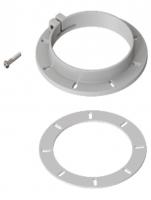 Фланец Rommer пластиковый (комплект) D100