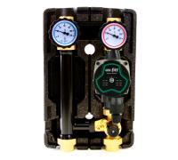 Насосно-смесительная группа с трёхходовым смесительным клапаном, в теплоизоляции, с насосом Uni-Fitt GTA 25-7 60 Вт Uni-Fitt