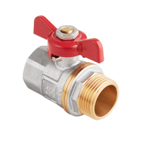 Кран AquaHit 1/2" вн.-нар., бабочка (БГШ)