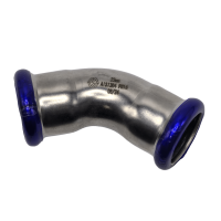 Пресс-угольник 45° MVI, 22 (нержавеющая сталь)