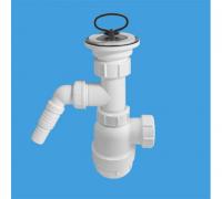 Сифон McALPINE с носиком ф-40 MRSK3