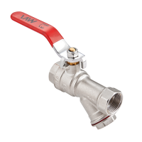 Кран с фильтром MVI 1/2" вн.-вн. ручка