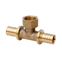 Тройник аксиальный с внутренней резьбой MVI 16x1/2"x16