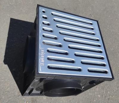 Комплект дождеприемника 30x30 с оцинк. решеткой Spark