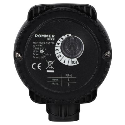 Циркуляционный насос ROMMER PROFI COMFORT для ГВС