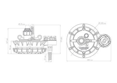 Оголовок Джилекс ОСПБ 110-133/32