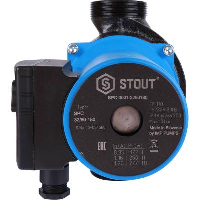 Насос циркуляционный 32/80-180 Stout SPC-0001-3280180