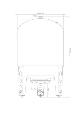 Гидроаккумулятор Джилекс В 200