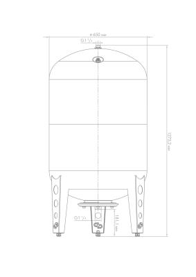 Гидроаккумулятор Джилекс В 300