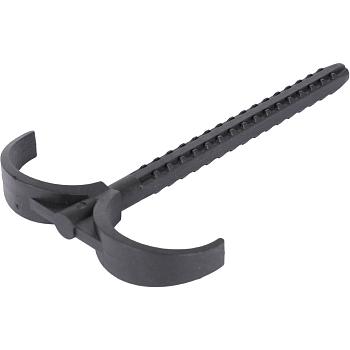 Дюбель-крюк Stout двойной, для труб д.32мм, длина 110 мм