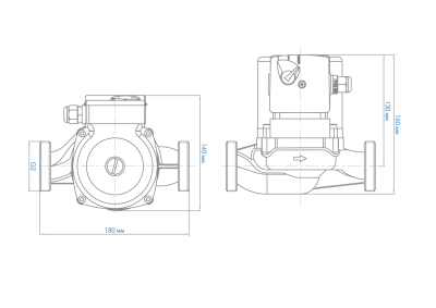 Насос циркуляционный  Джилекс «ЦИРКУЛЬ» 32/80 PREMIUM