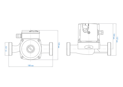 Насос циркуляционный  Джилекс «ЦИРКУЛЬ» 25/40 PREMIUM