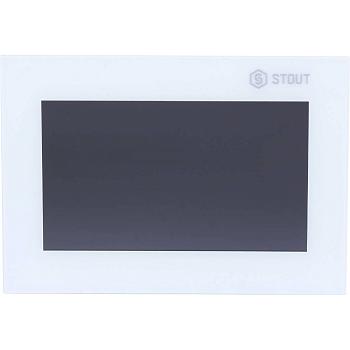 Проводная контрольная панель управления Stout M-7, белая STE-0101-007003