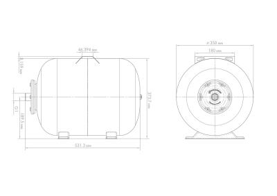 Гидроаккумулятор Джилекс ГПк 50