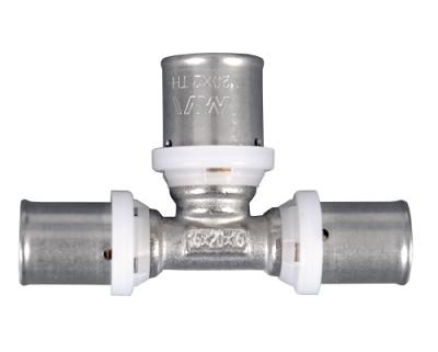Пресс-фитинг тройник переходной MVI 26х20х26 Пресс-фитинг тройник переходной MVI 26х20х26
