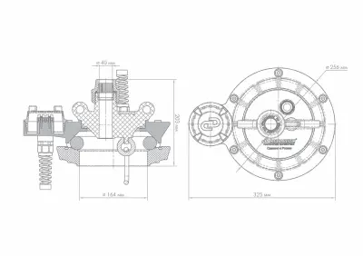 Оголовок скважинный Джилекс ОСПБ 140-160/40