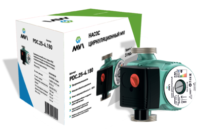 Насос циркуляционный MVI 25/4-180 (GRS25/4) Насос циркуляционный MVI 25/4-180 (GRS25/4)